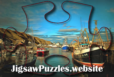 Fishing Boats Jigsaw Puzzle