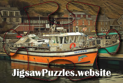 Jigsaw puzzle - Small Fishing Boat