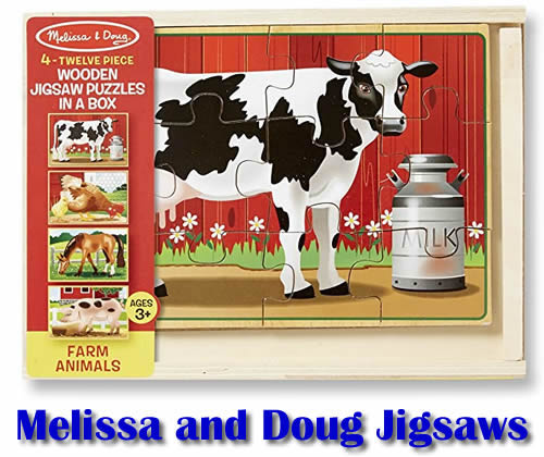 Melissa and Doug Farm Jigsaws
